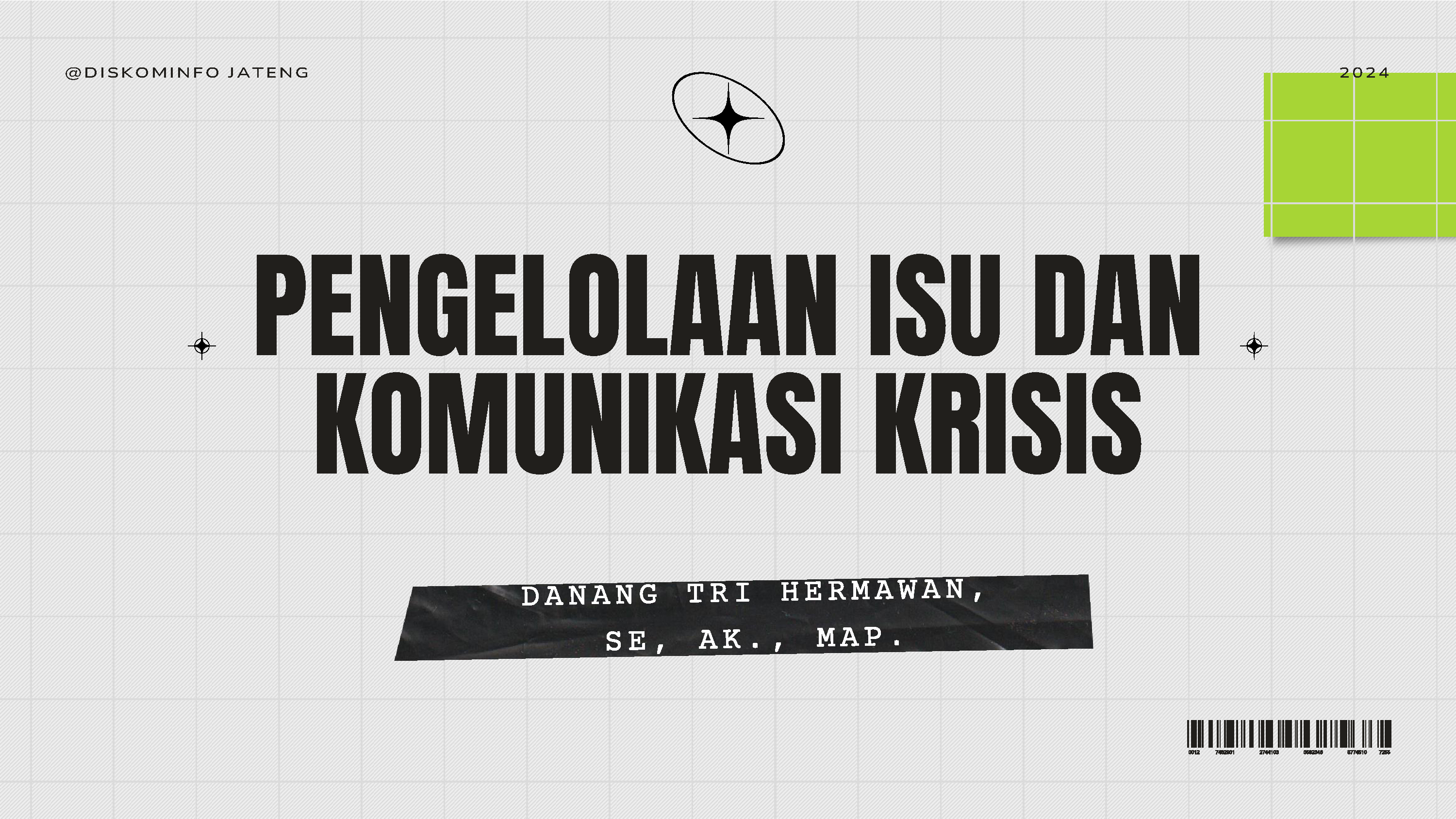 Pengelolaan Isu Dan Komunikasi Krisis
